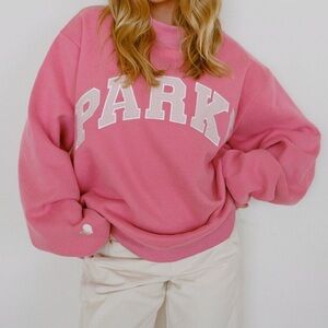 Parke x Pink Aid Breast Cancer Awareness Mock Neck Sweatshirt